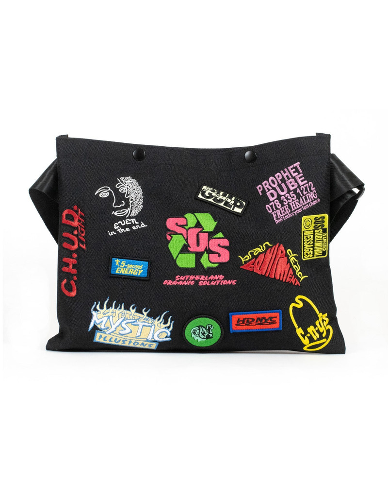 Brain Dead x Peter Sutherland Musette Bag - Black 1