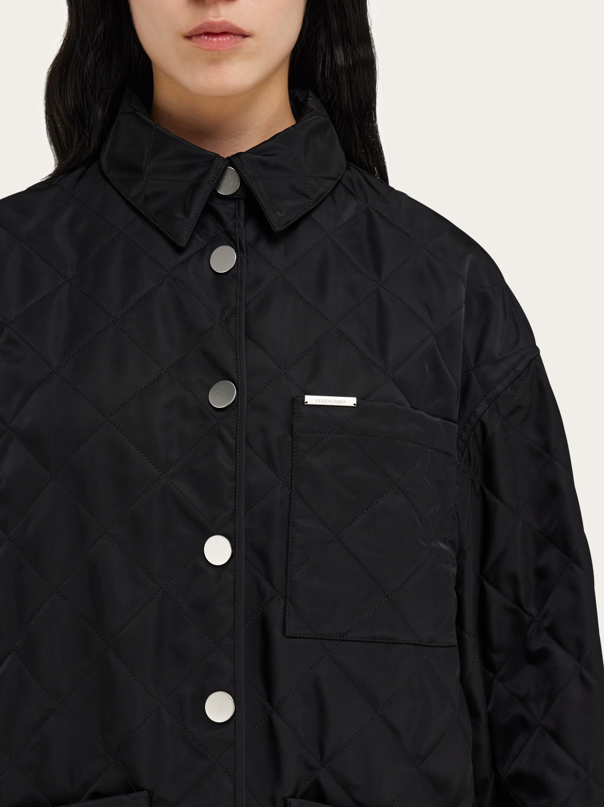 Quilted blouson - 5