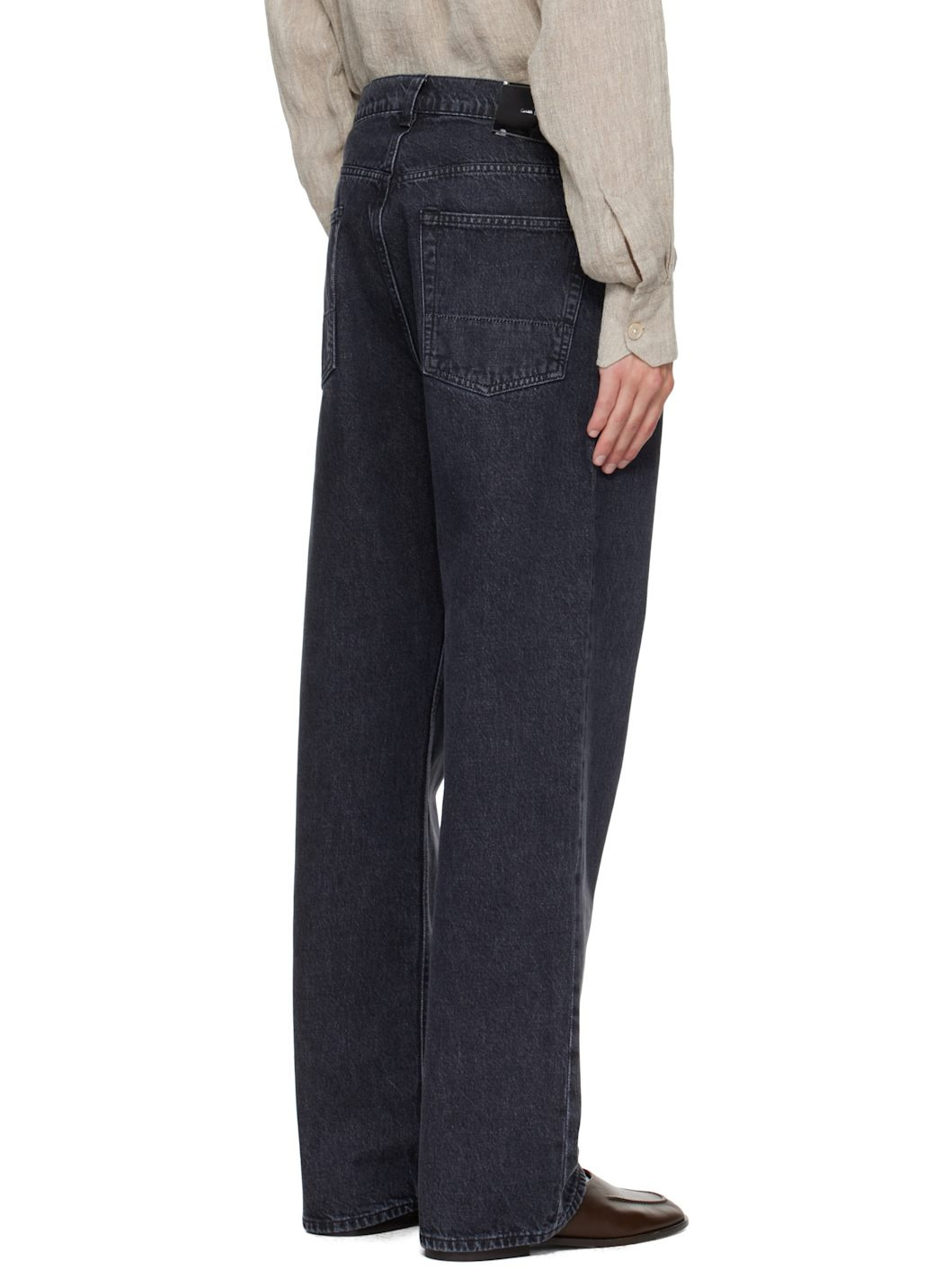 Gray Third Cut Jeans - 3