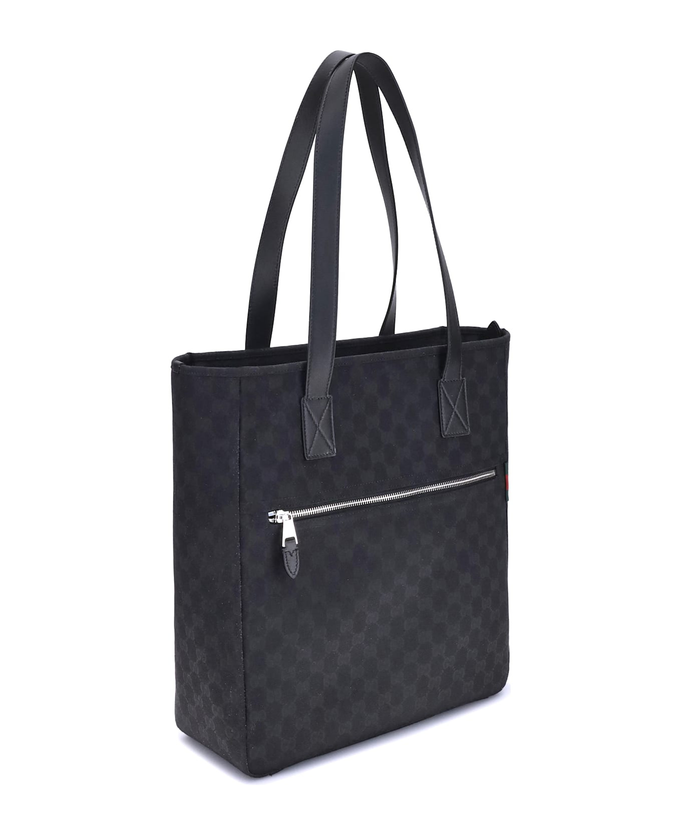 Gg Fabric Tote Bag - 3