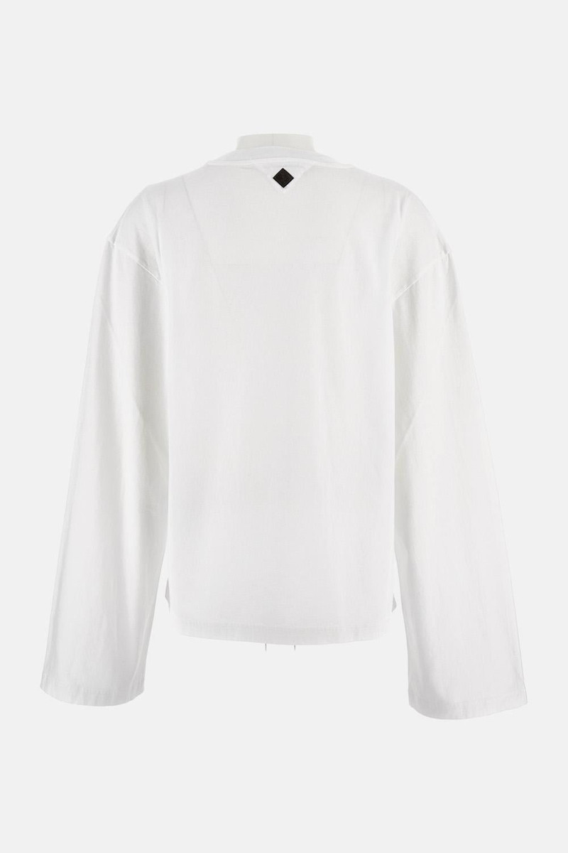 HAIKURE MAGLIA IN COTONE A MANICHE LUNGHE outlook