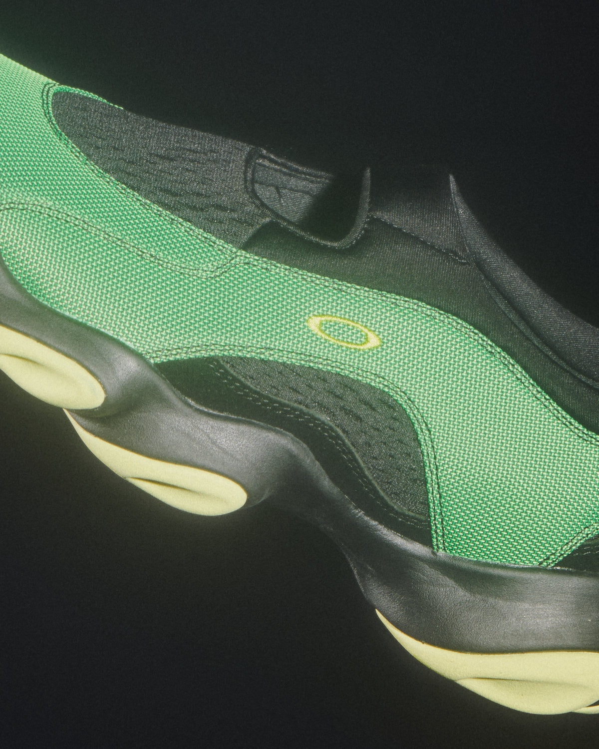 Oakley Factory Team Flesh Sandal - Green/Lemon - 6