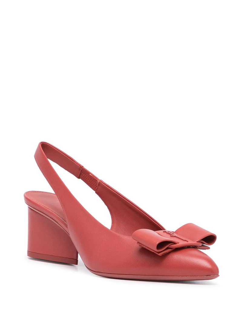 FERRAGAMO Viva 55mm slingback pumps outlook