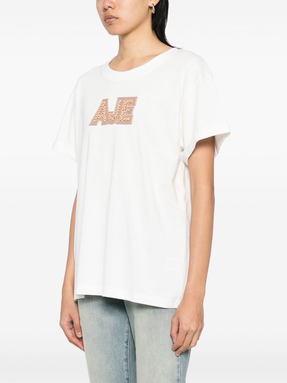 devotion braided logo T-shirt - 3
