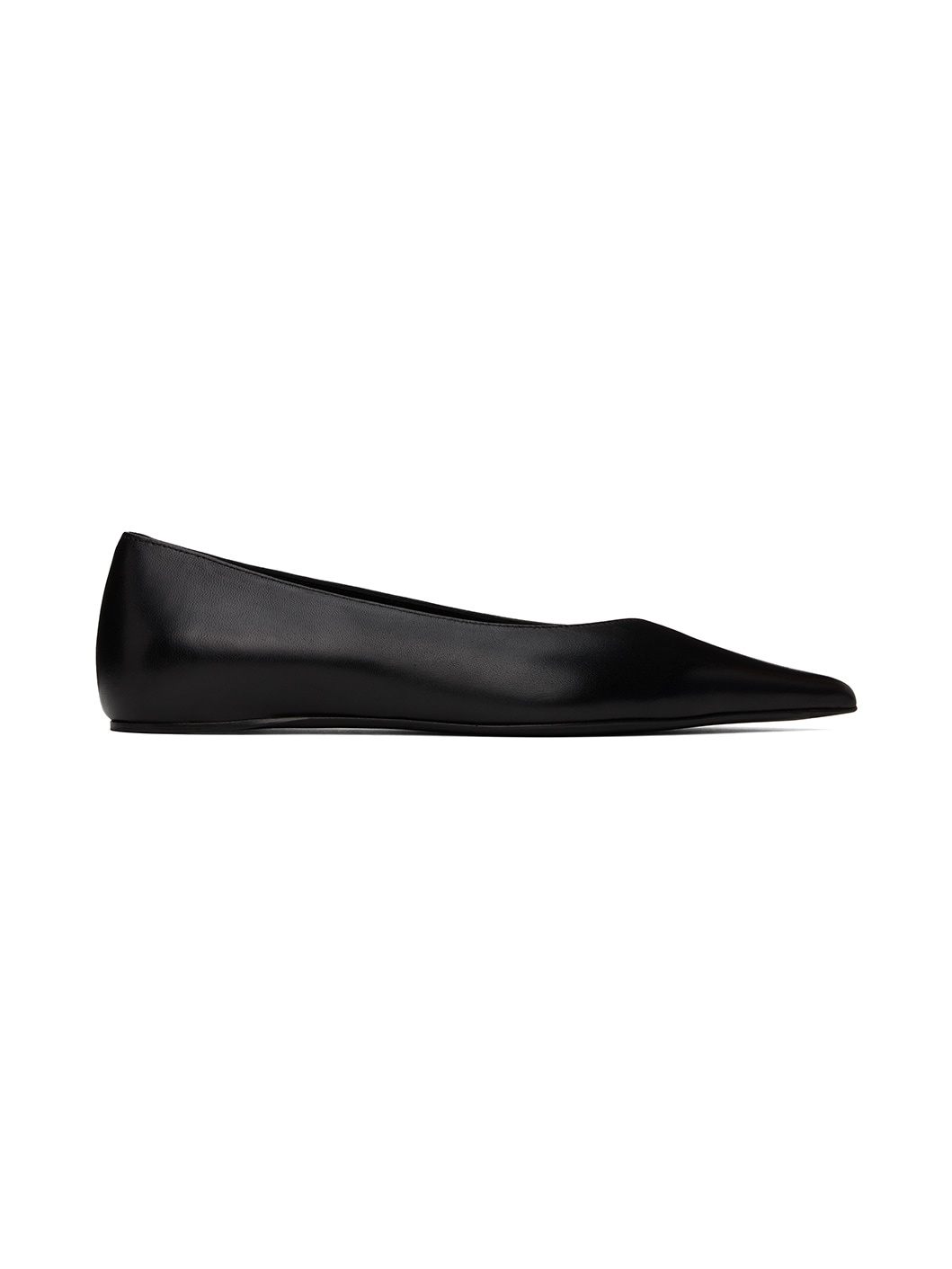 Black 'The Asymmetric' Ballerina Flats - 1