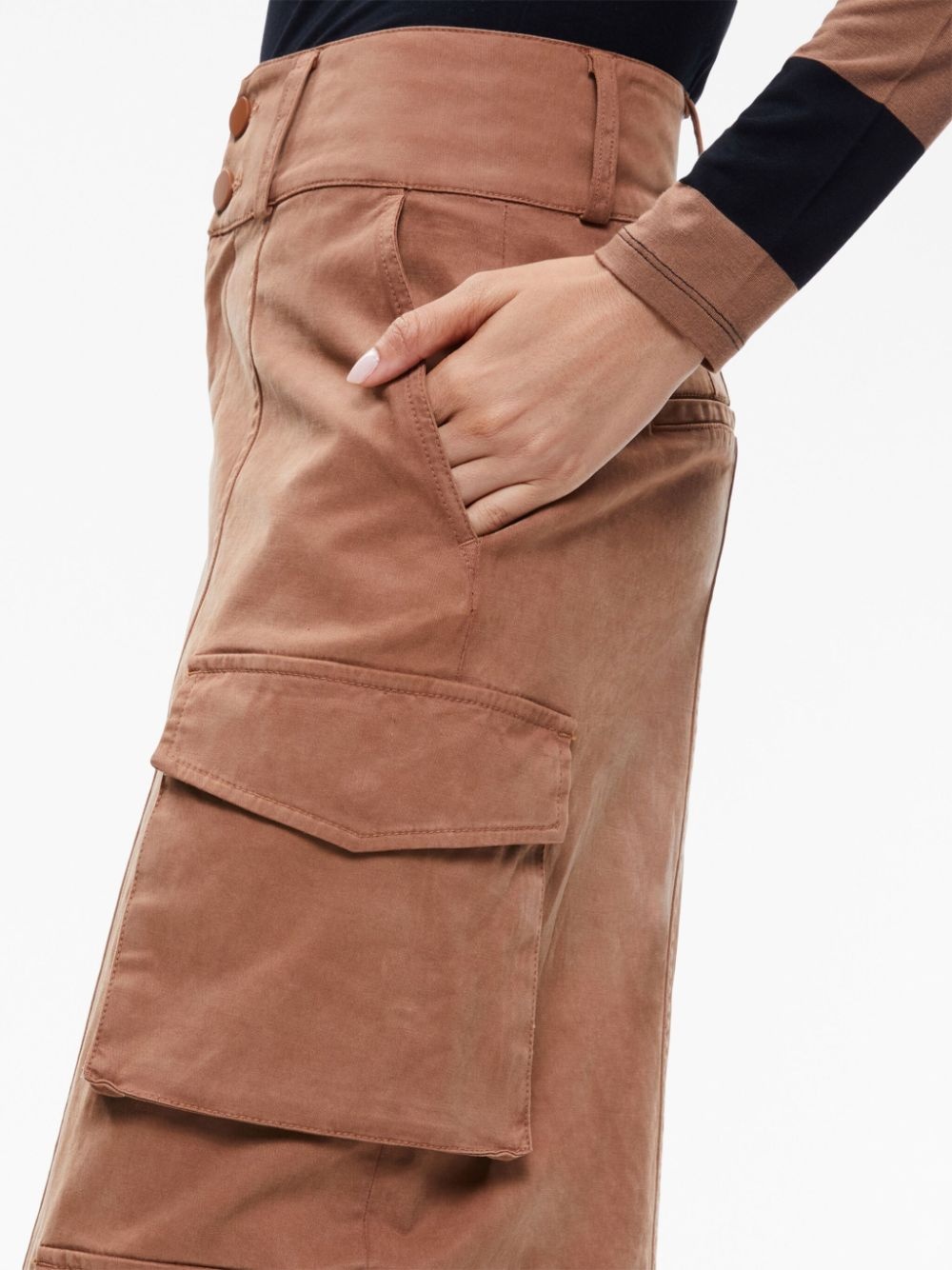 Mame wide-leg cargo trousers - 6