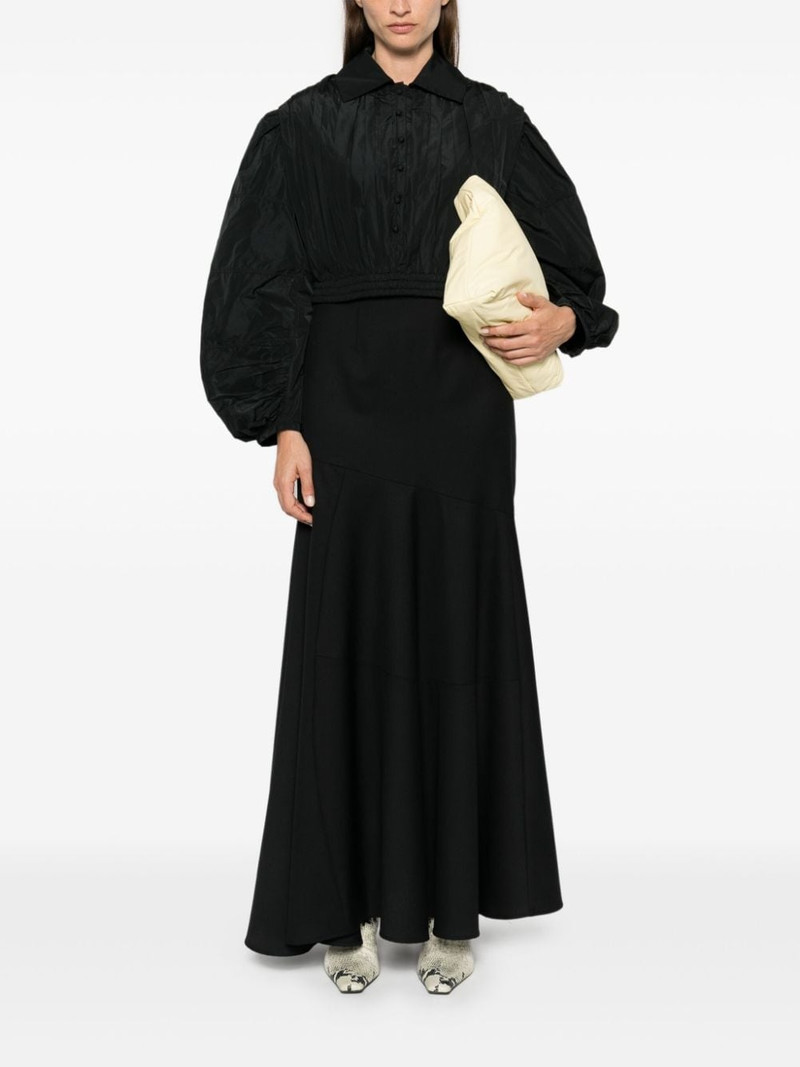 Jil Sander pleated blouse outlook
