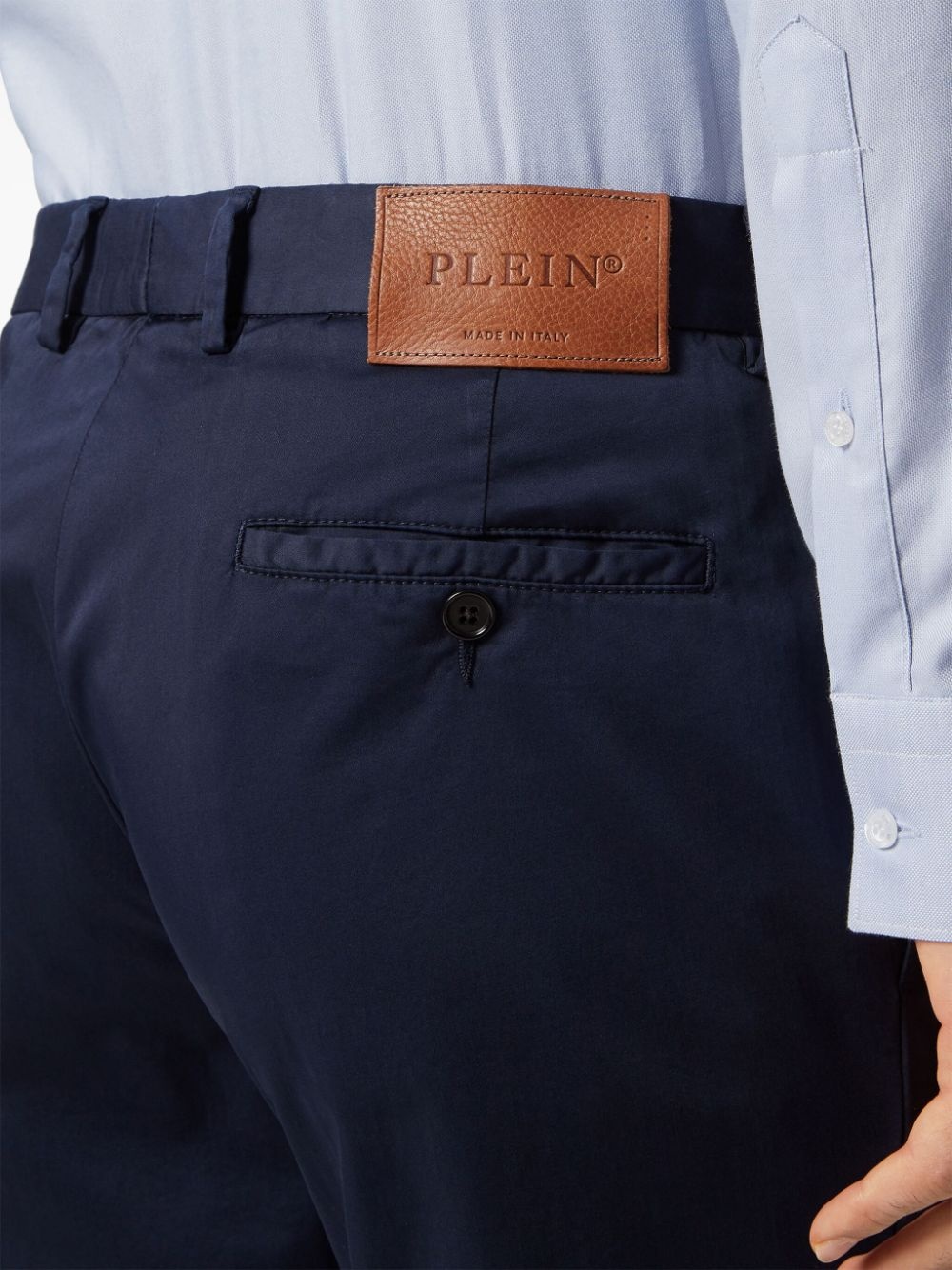 mid-rise slim-fit chinos - 5