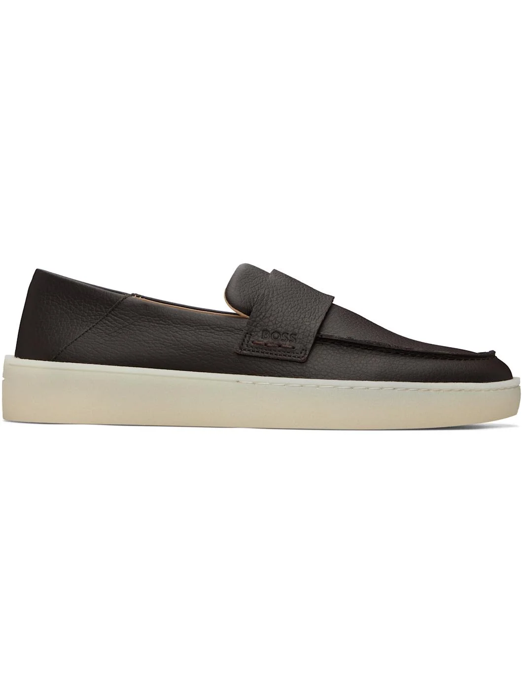 Brown Leather Loafers - 1