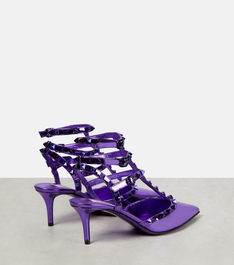 Rockstud patent leather pumps 3