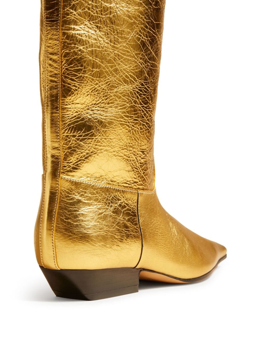 The Marfa metallic leather boots - 3