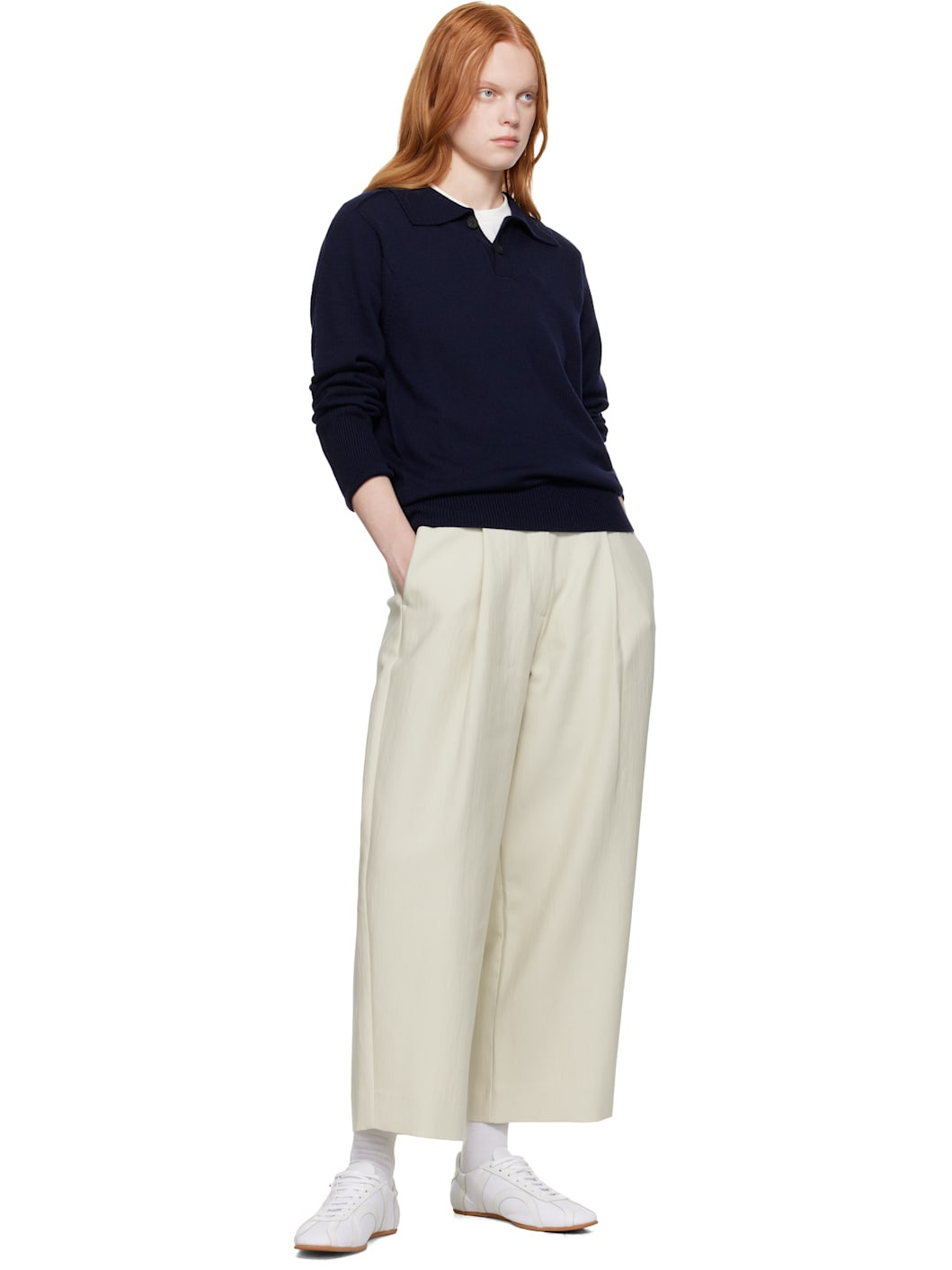 Beige Fellini Trousers - 4