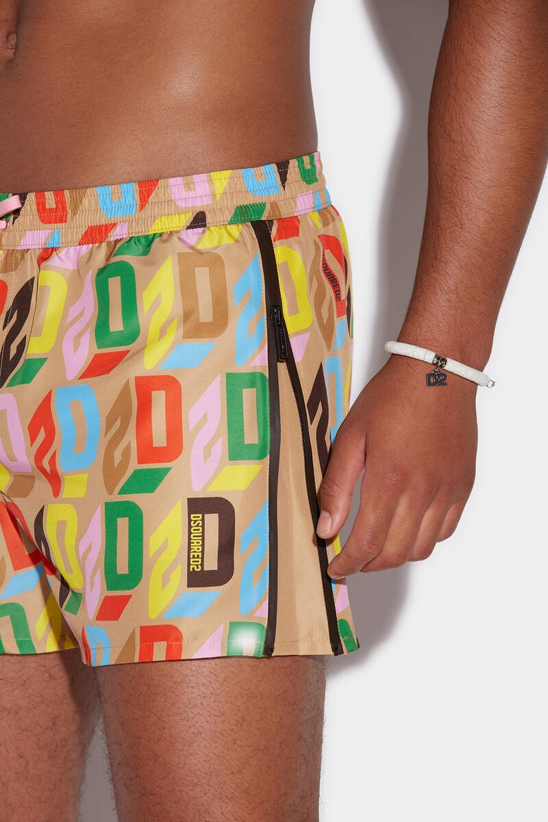 D2 MONOGRAM BOXER MIDI - 3