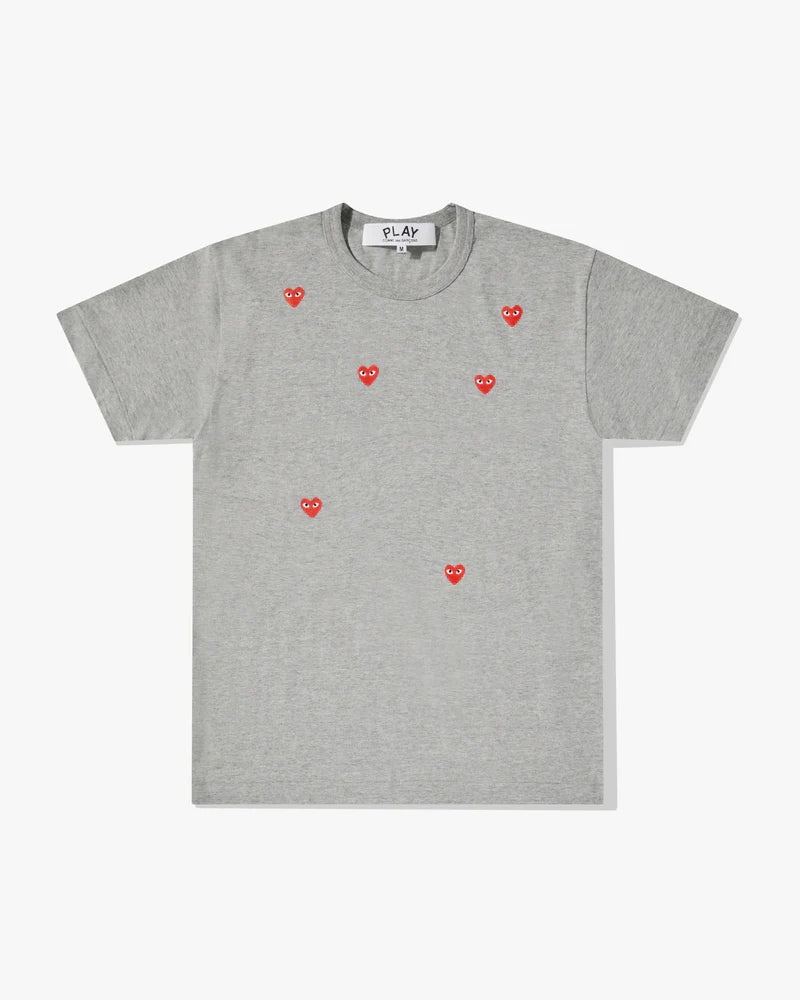 Multi Red Heart Logo T-Shirt Unisex - 1
