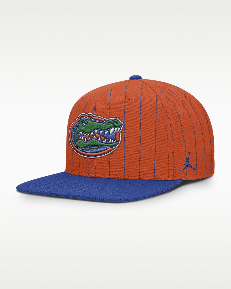 Florida Primetime Pin Stripe 2-Tone Men's Jordan Brand Dri-FIT College Adjustable Hat 1