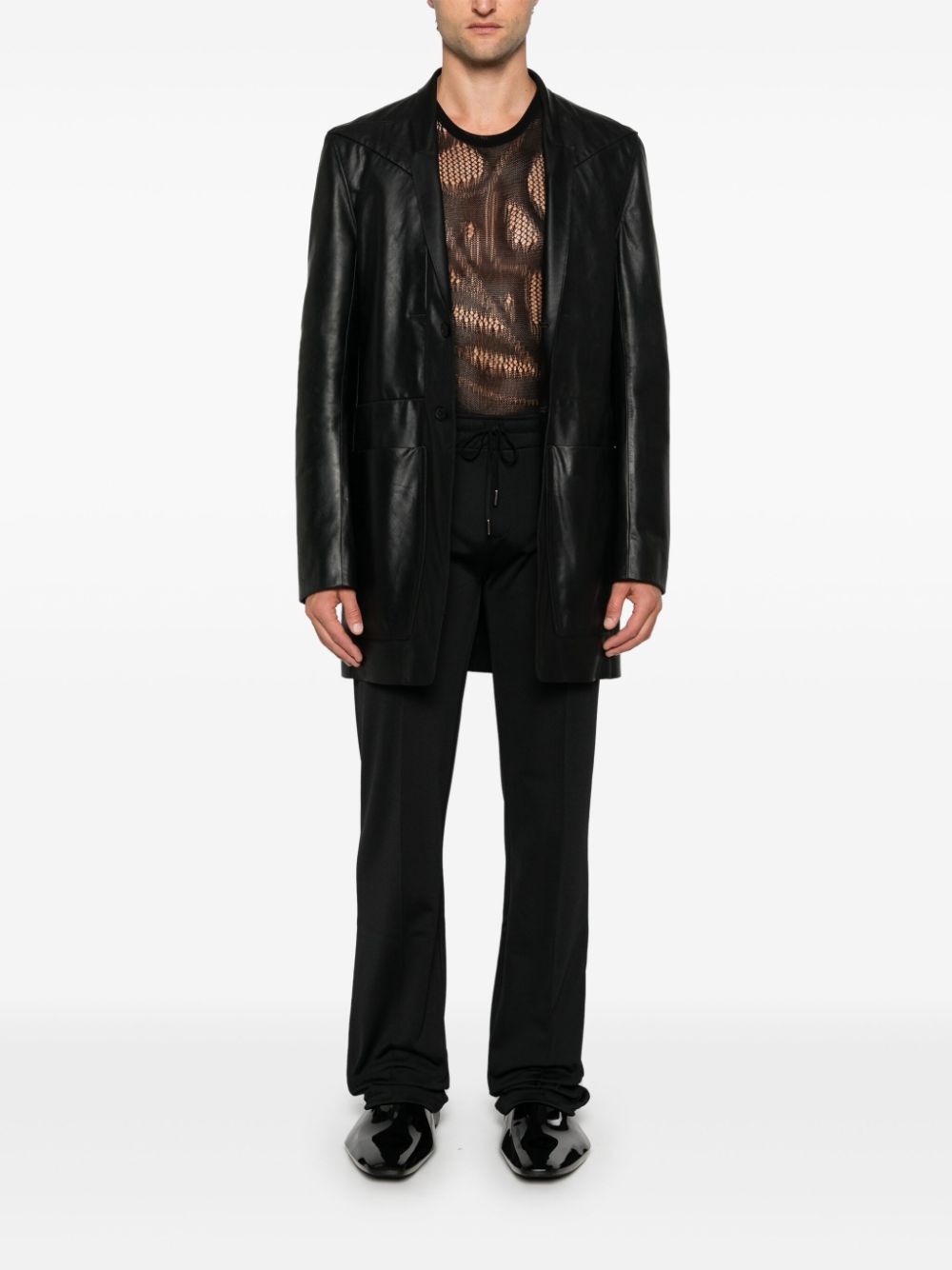 seam-detail track pants - 3