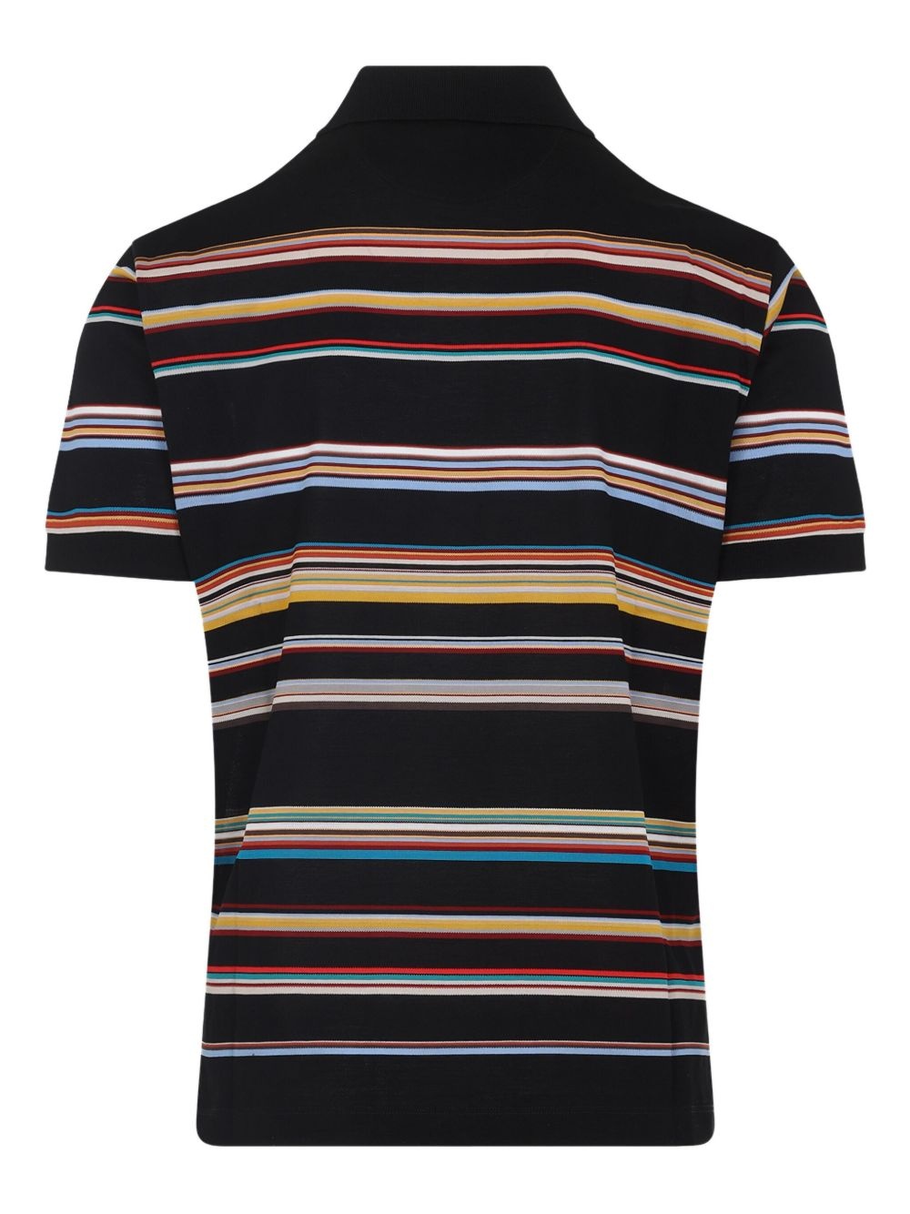 striped polo shirt - 2