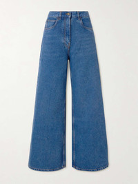 【関税込み】ETRO 'sparkling' jeans FLARED JEANS WITH FLOWER AND BEE PRINT | Denim | ETRO