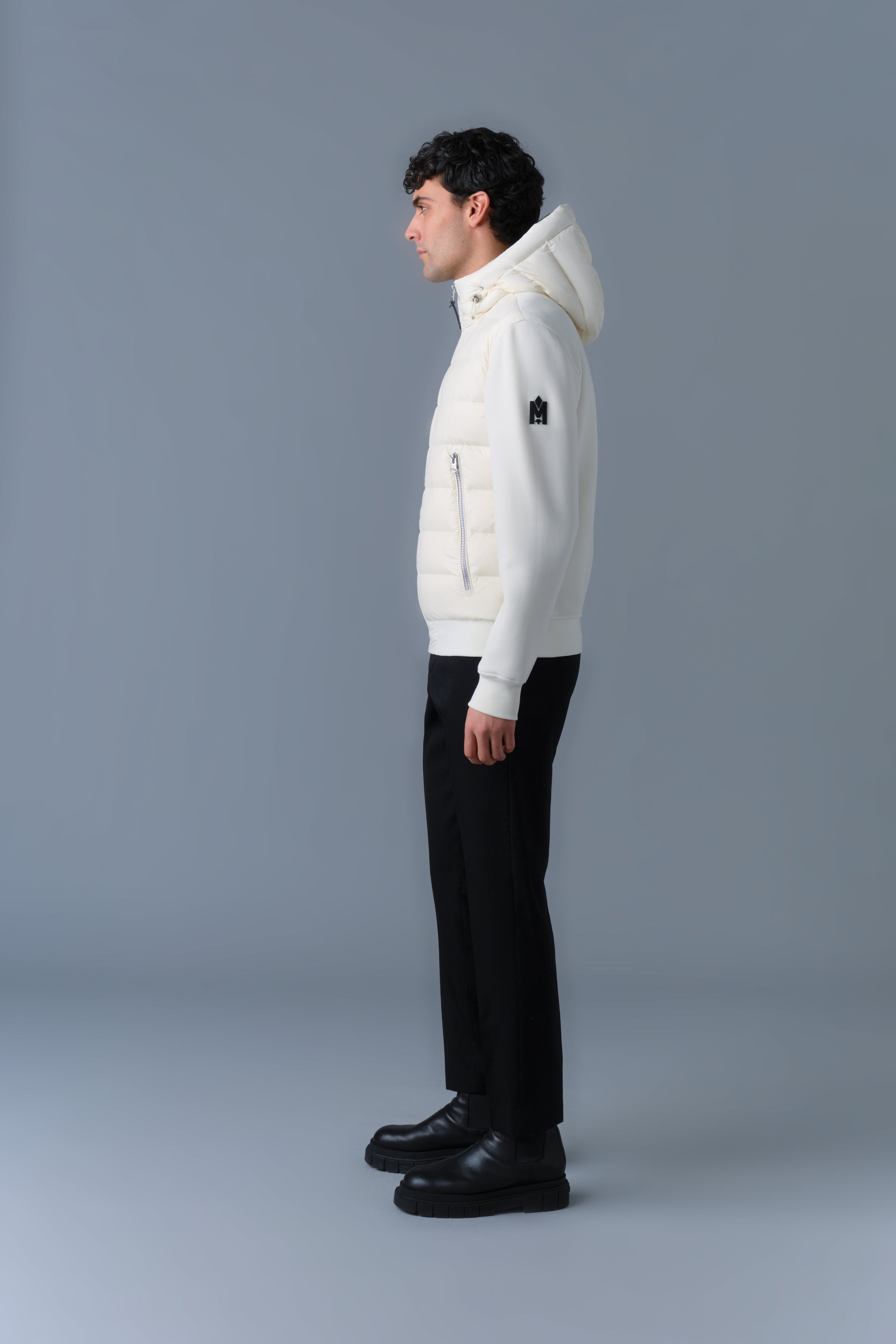 FRANK-R Hybrid Jacket with Hood - 3