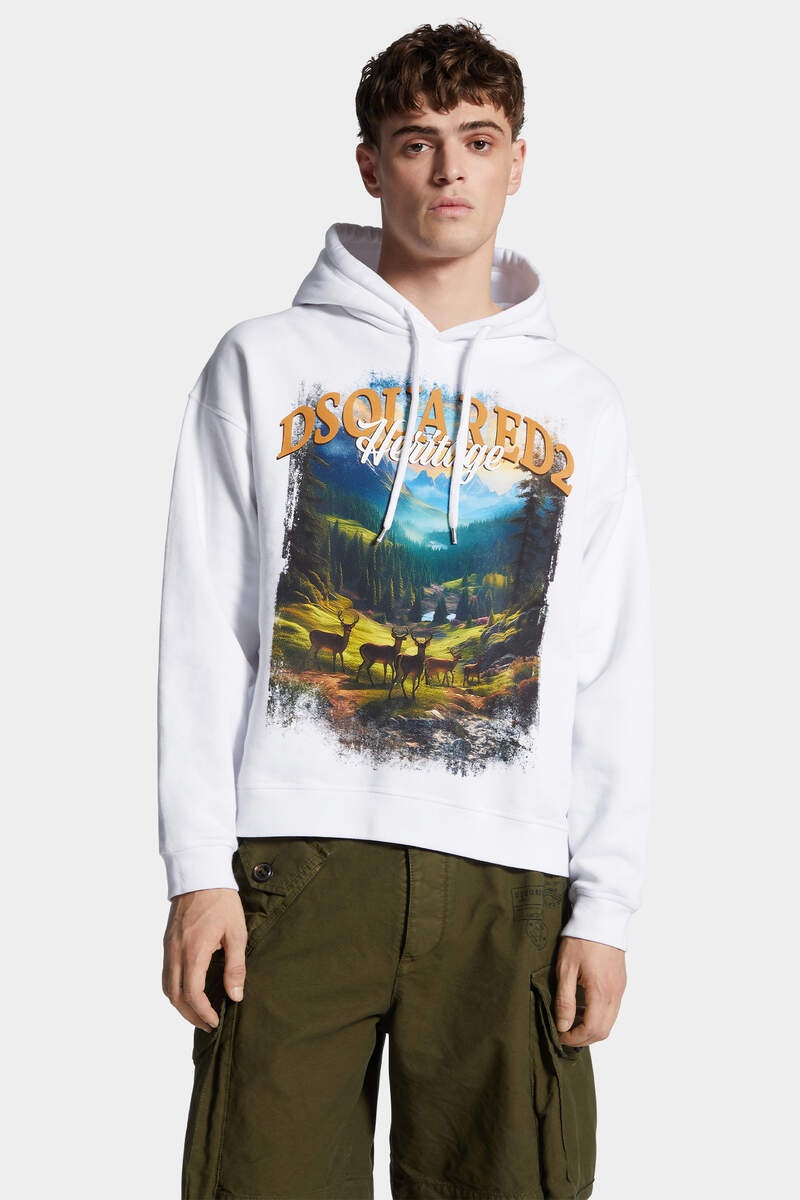 RELAX FIT CANADA HOODIE - 3