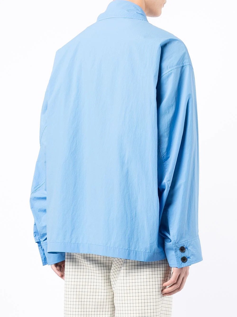 contrast panel bomber jacket - 4