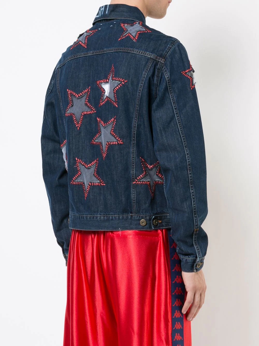 star patch jacket - 5