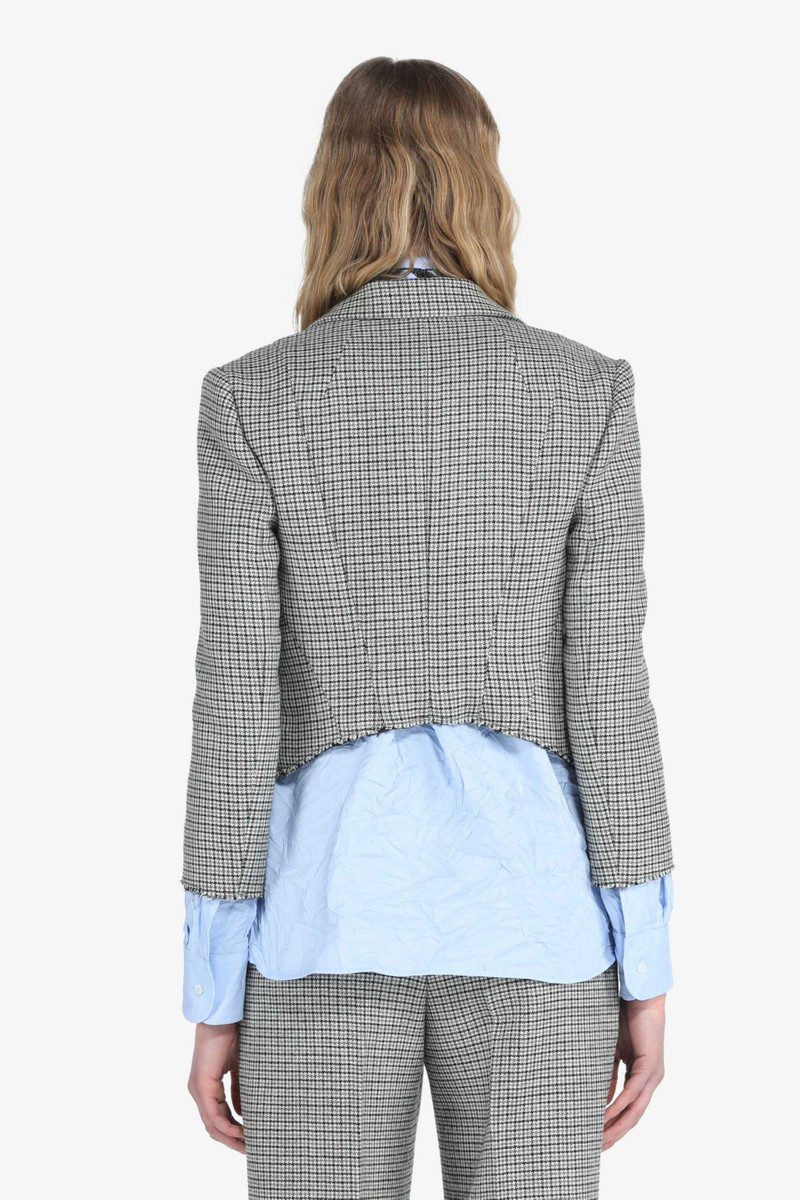 N°21 CHECKED TAILORED JACKET outlook