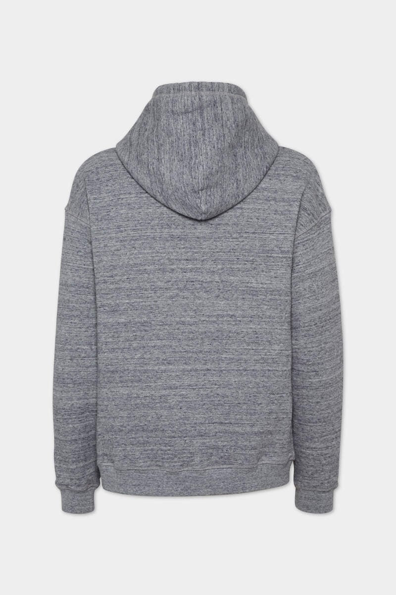 DSQUARED2 WASH RELAX FIT LOGO HOODIE outlook