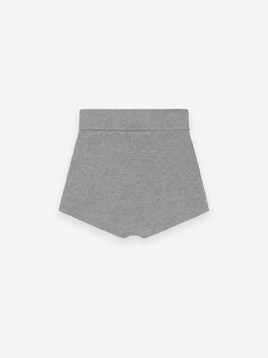 Womens Waffle Boy Short - 2