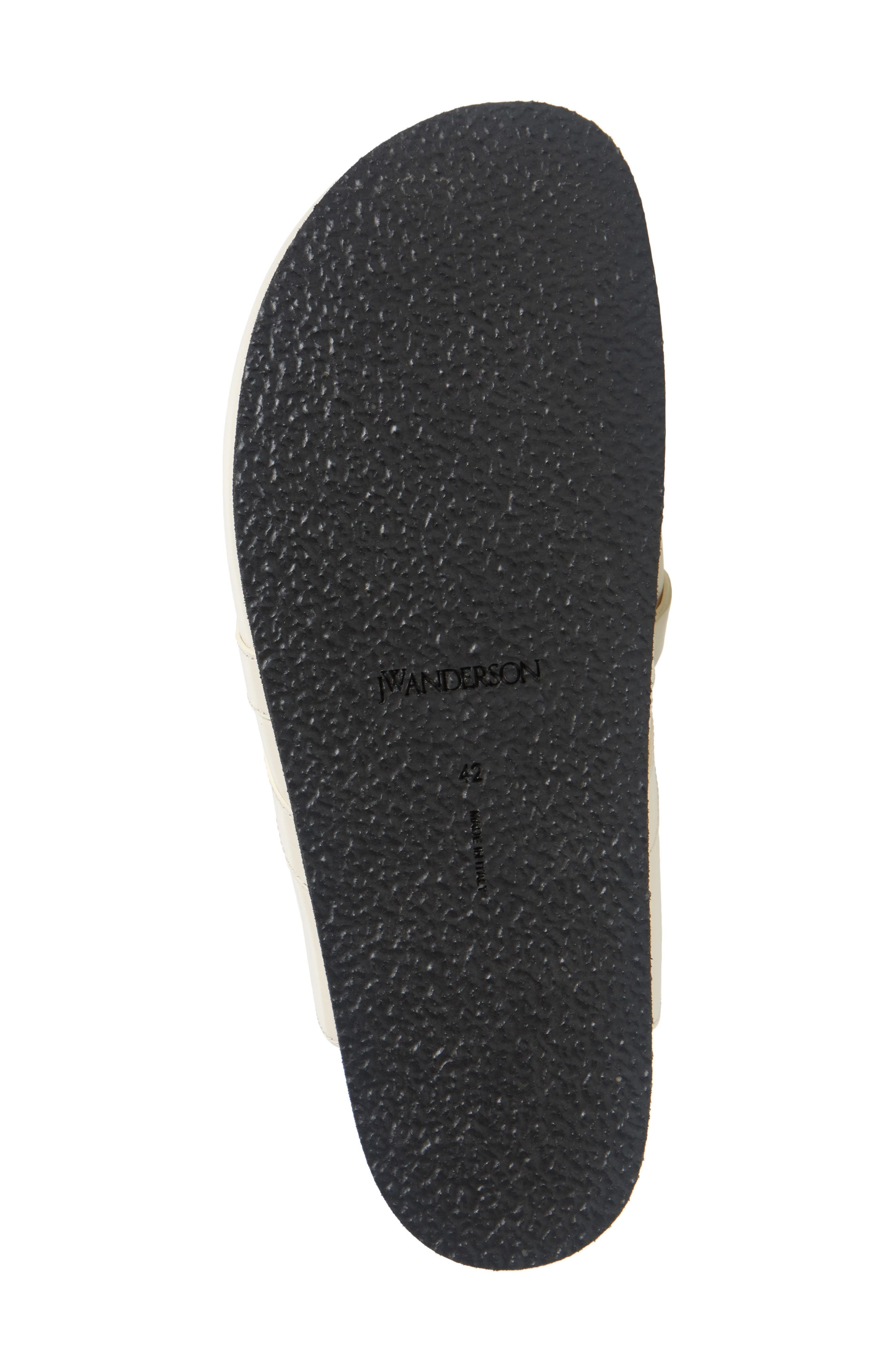 JW Anderson Chain Link Loafer Mule in 002 Off White at Nordstrom - 5