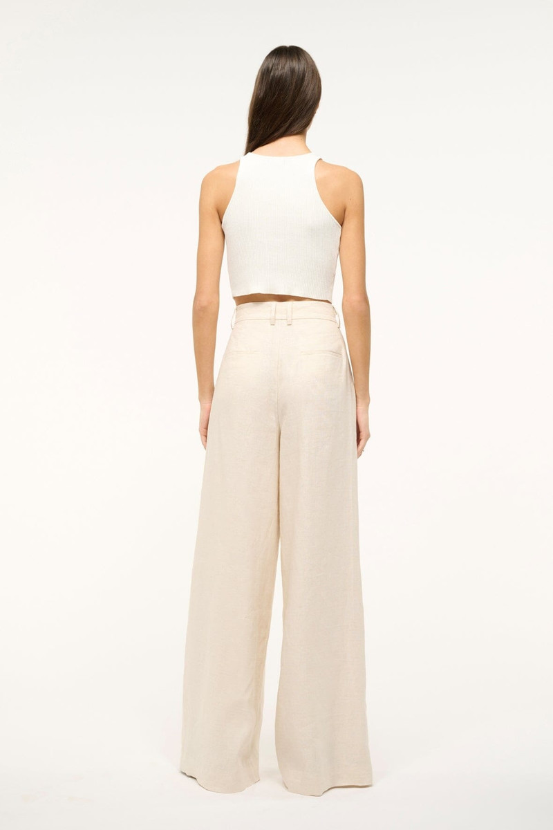 STAUD STAUD SASHA PANT NATURAL outlook