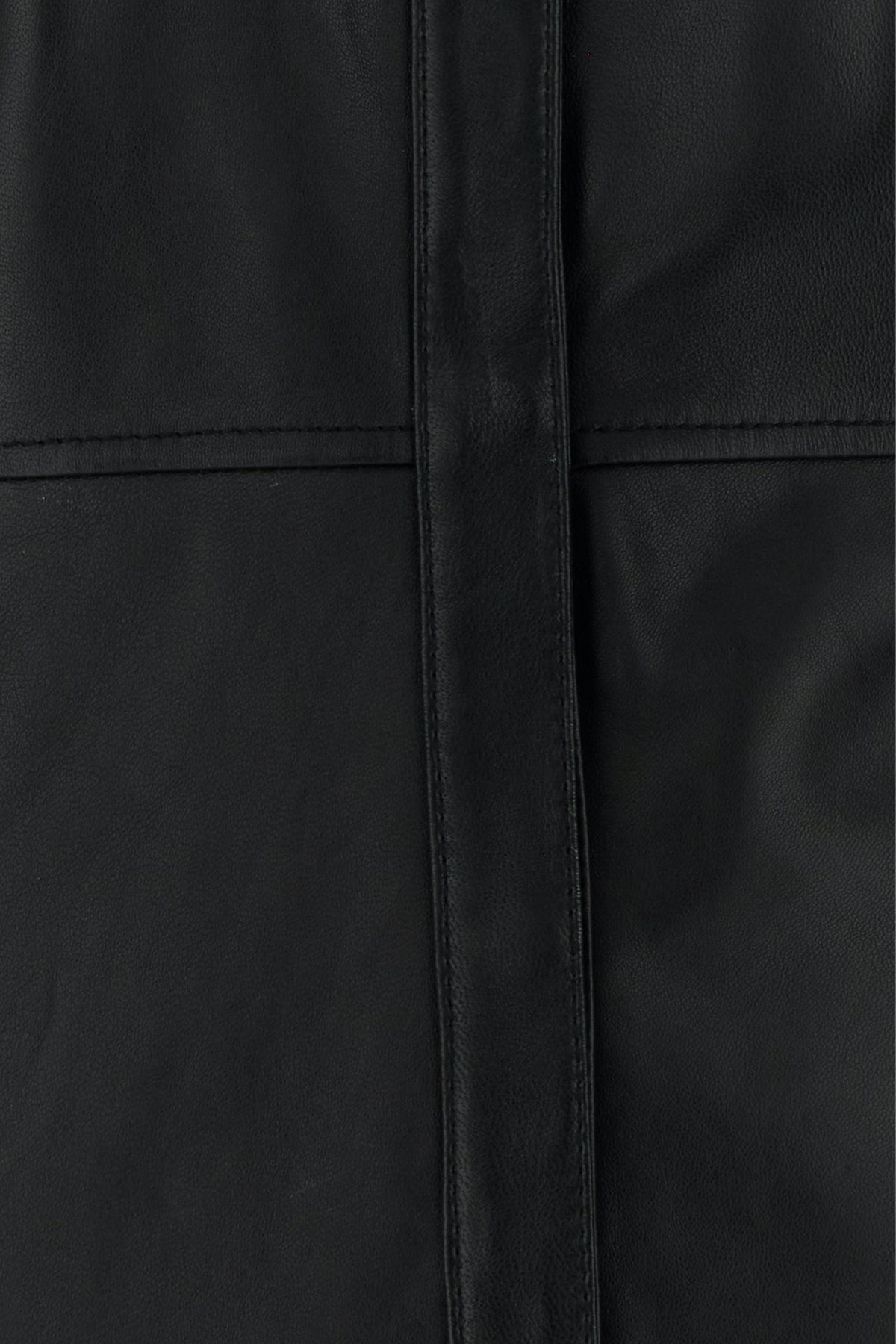 Black leather shirt - 3