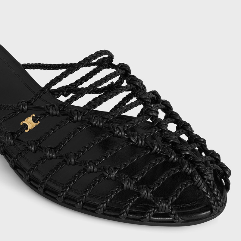 SCOOBIE BRAIDED MULE IN GOATSKIN 4
