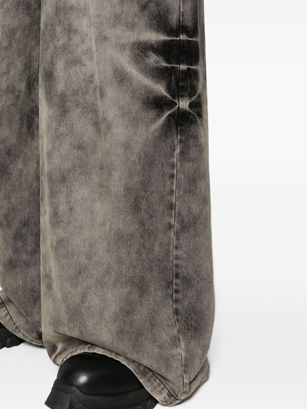 waist-straps wide-leg trousers - 5