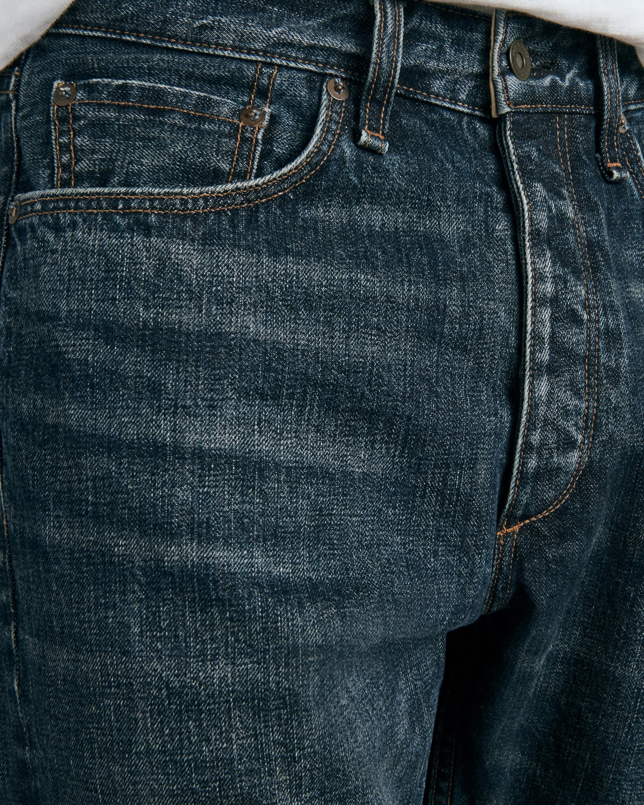 Fit 4 - James
Straight Fit Dark Indigo Rigid Jean - 5