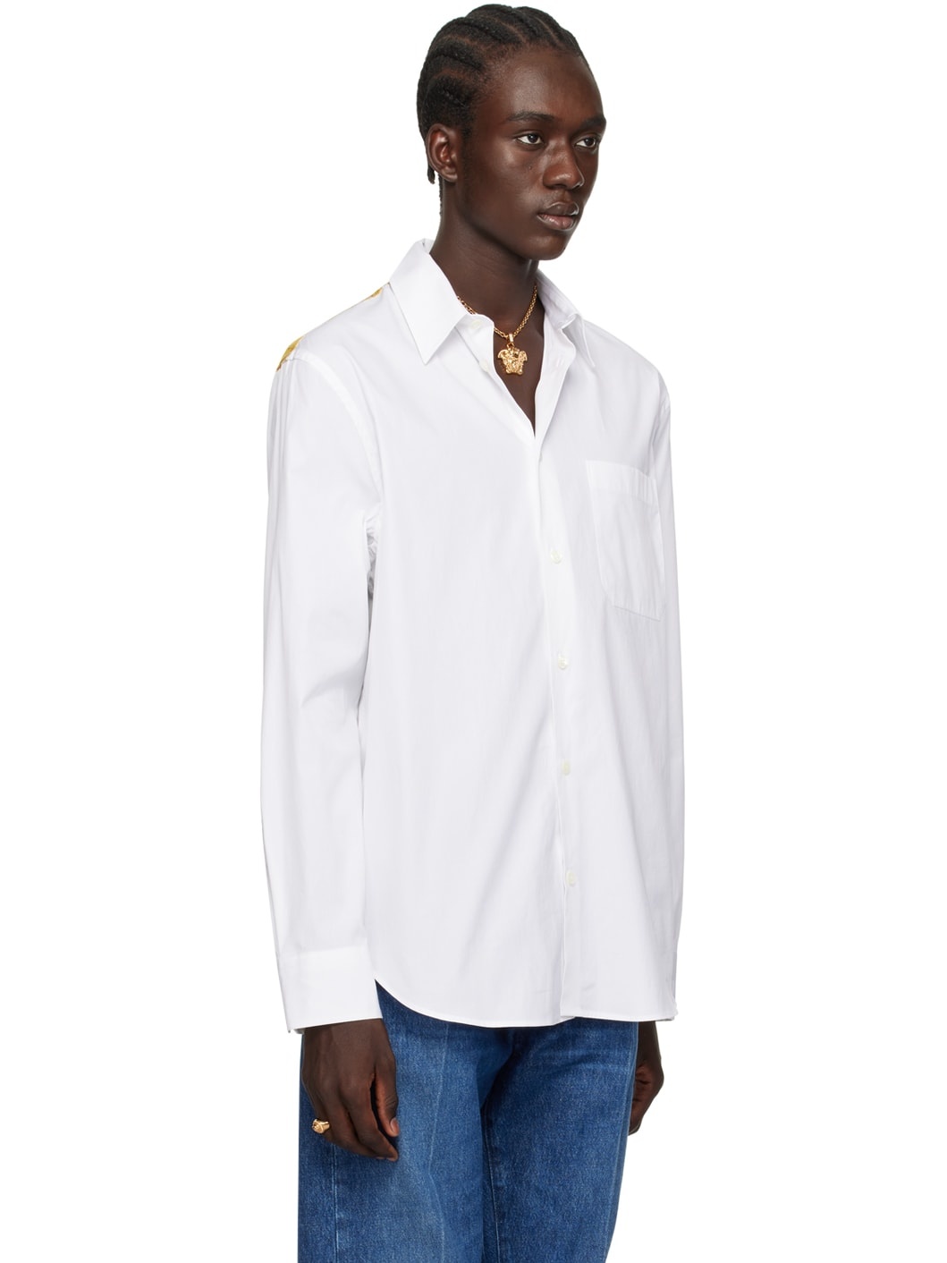 White Barocco Shirt - 2
