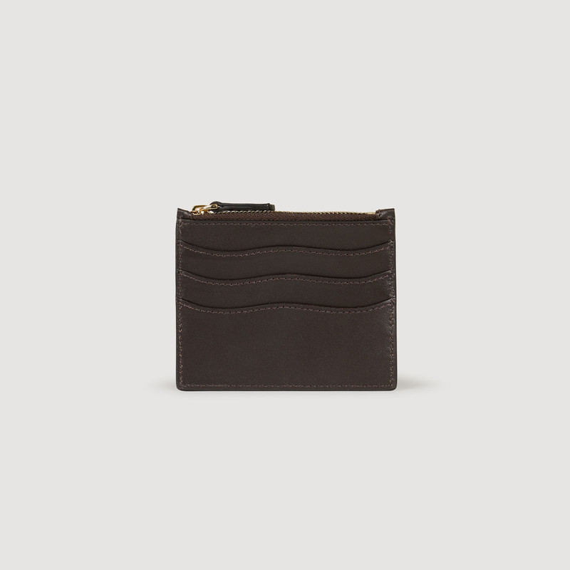 LEATHER AND SUEDE CARDHOLDER 3
