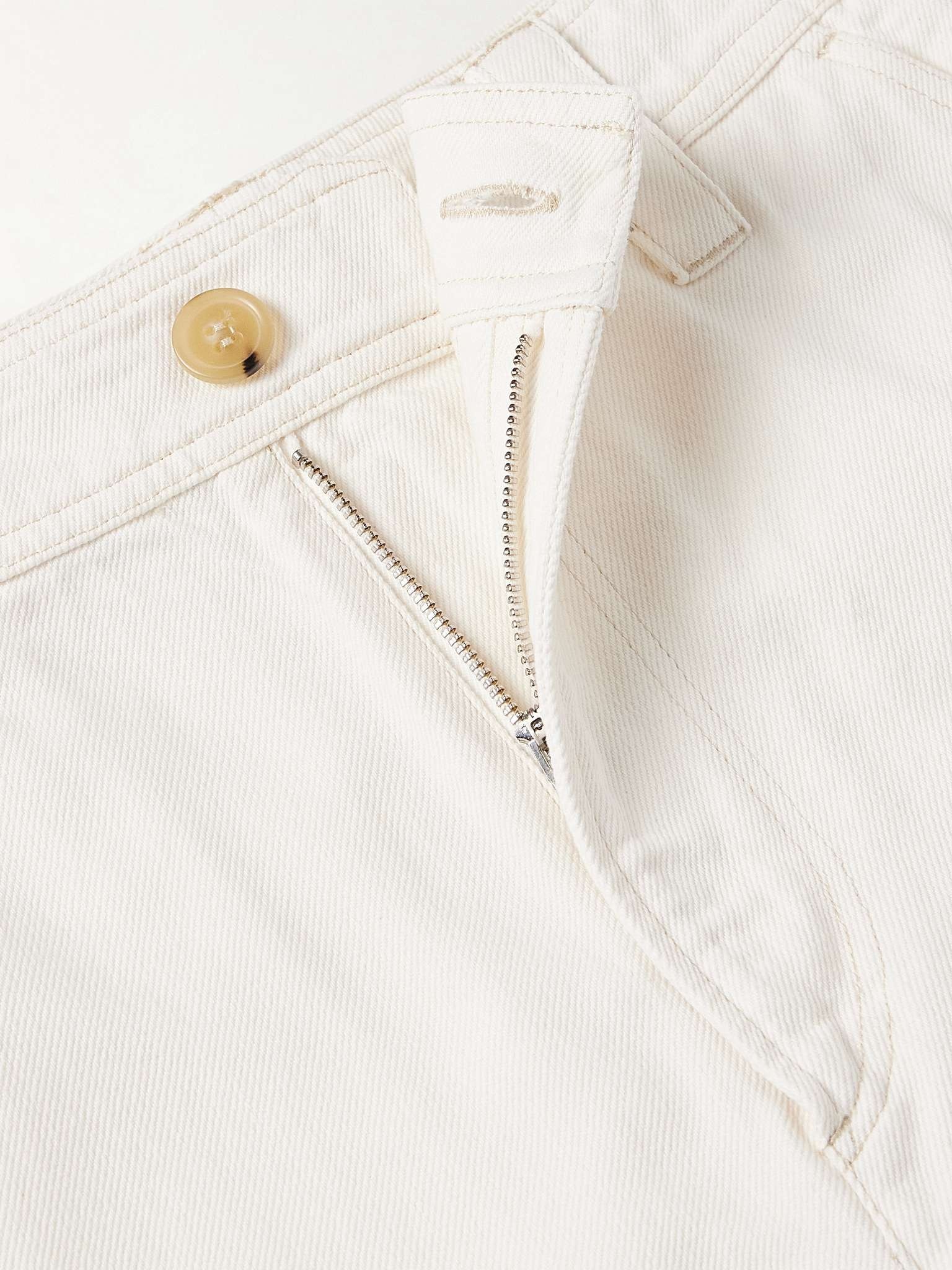 Gustav Straight-Leg Organic Cotton-Twill Trousers - 6