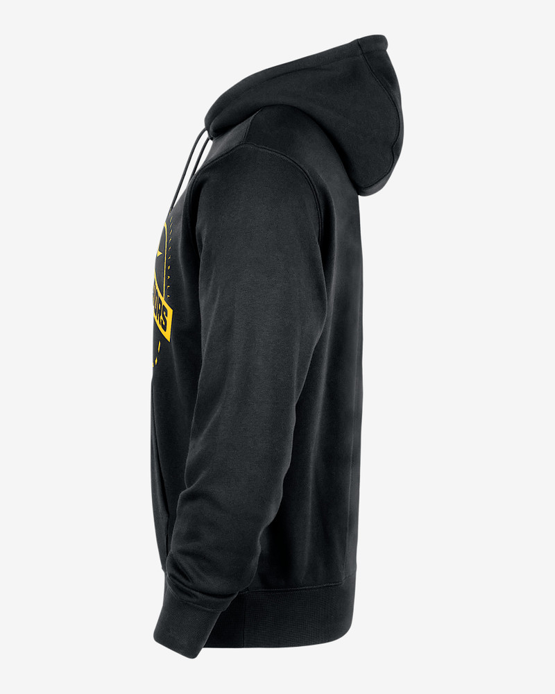 Golden State Warriors Club Men's Nike NBA Practice Pullover Hoodie 3