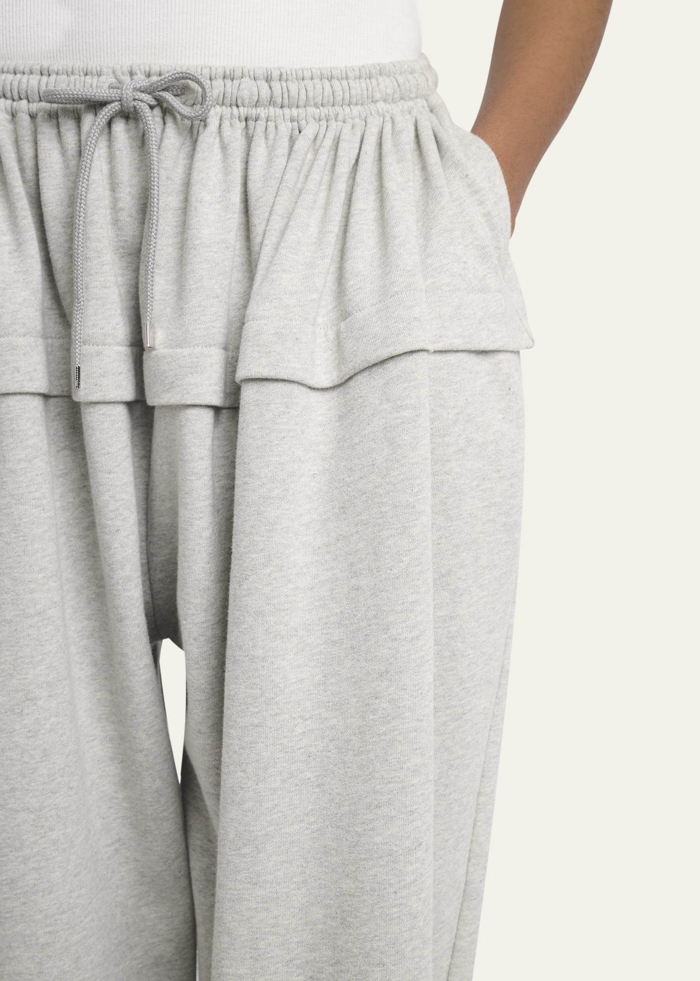Ruffle Detail Track Pants - 5