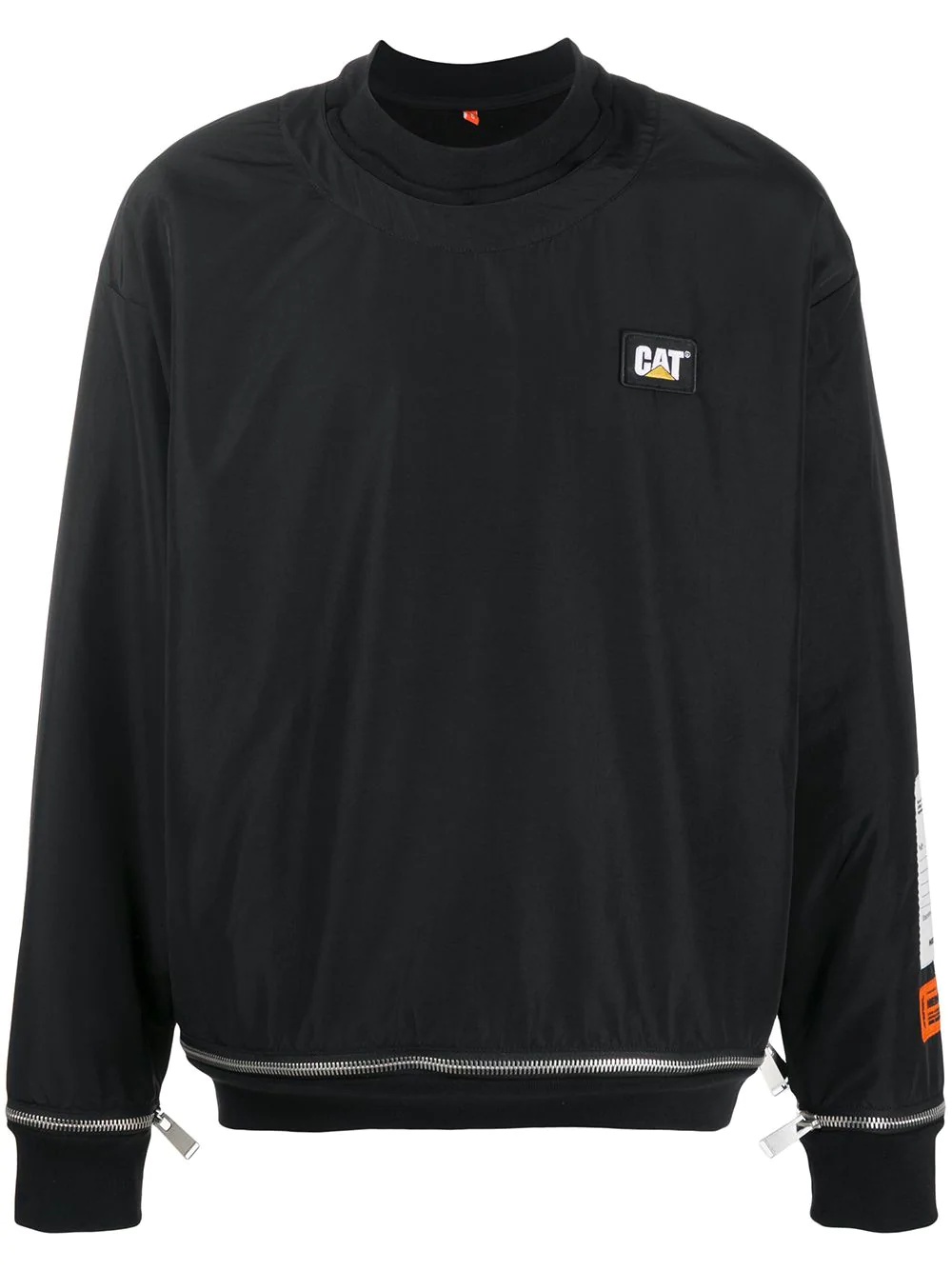 x Caterpillar zipped sweatshirt - 1