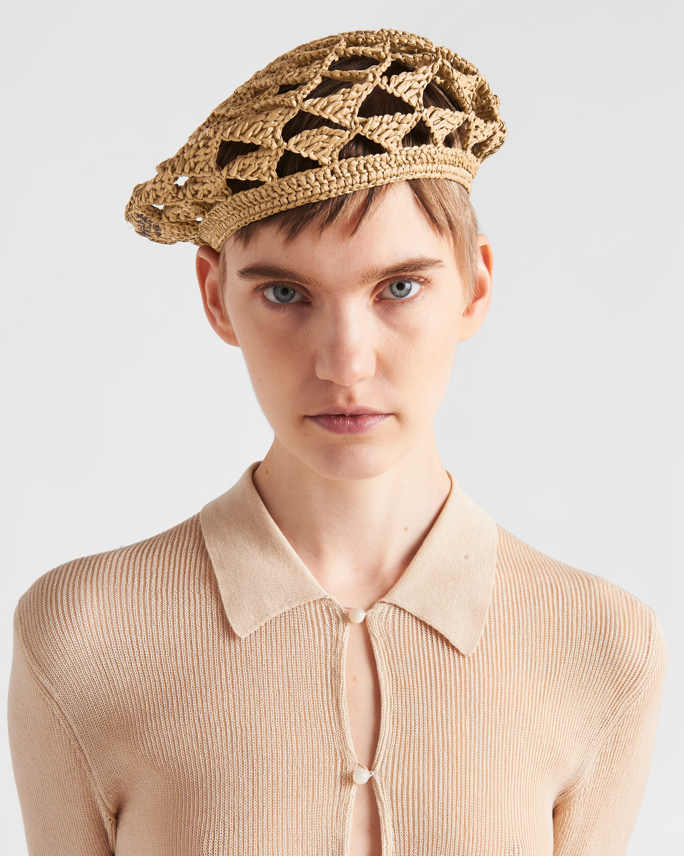 Crochet beret - 2