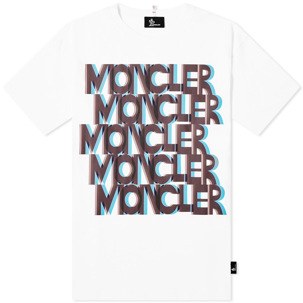 Moncler Grenoble Shadow Text Tee - 1