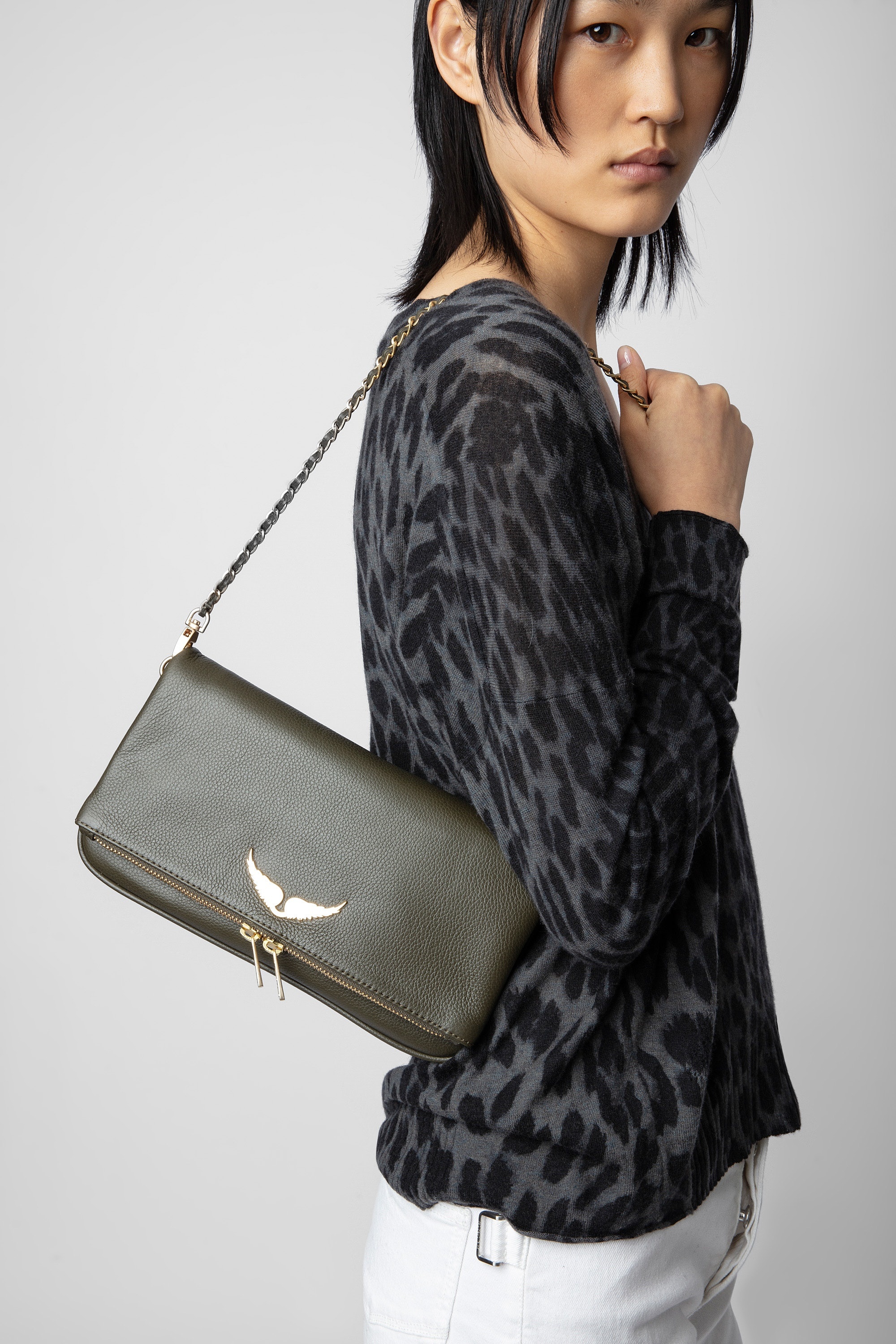 Zadig & Voltaire Rock Clutch | REVERSIBLE