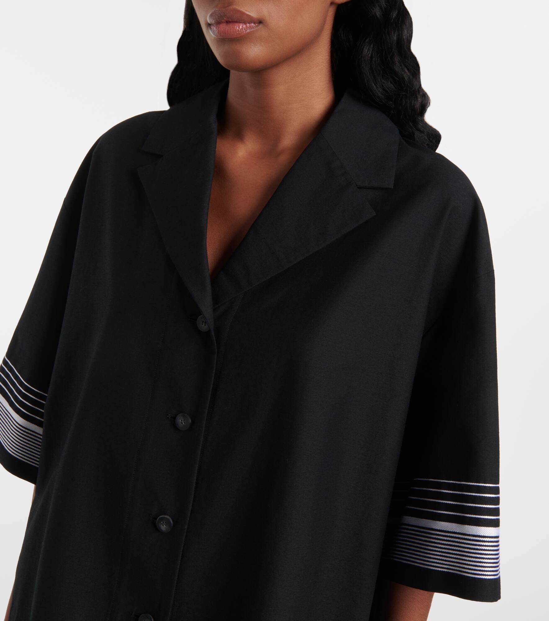 Leopold cotton and silk shirt - 4
