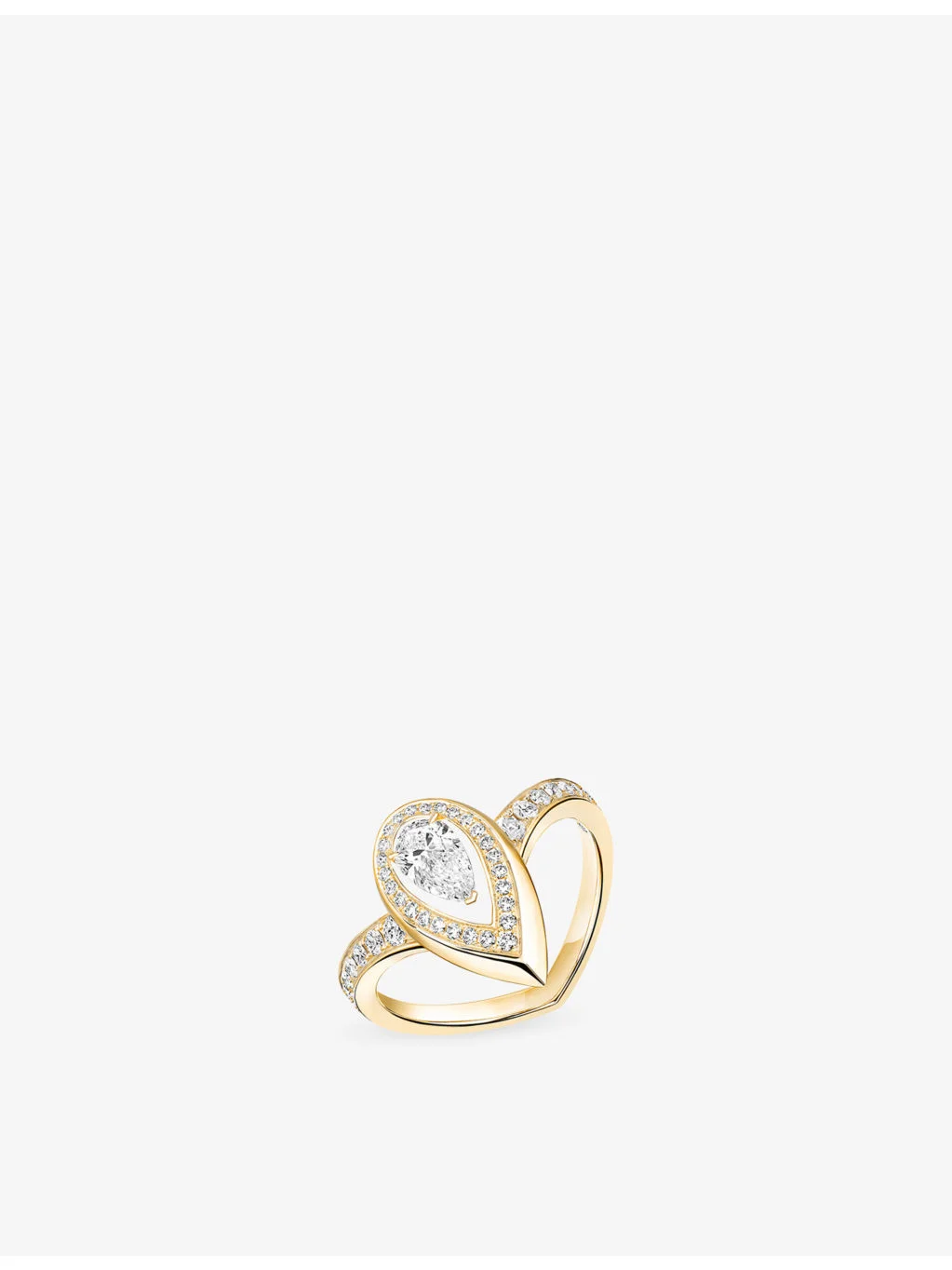 Fiery 0.30ct 18ct Gold And 0.63ct Diamond Ring - 1