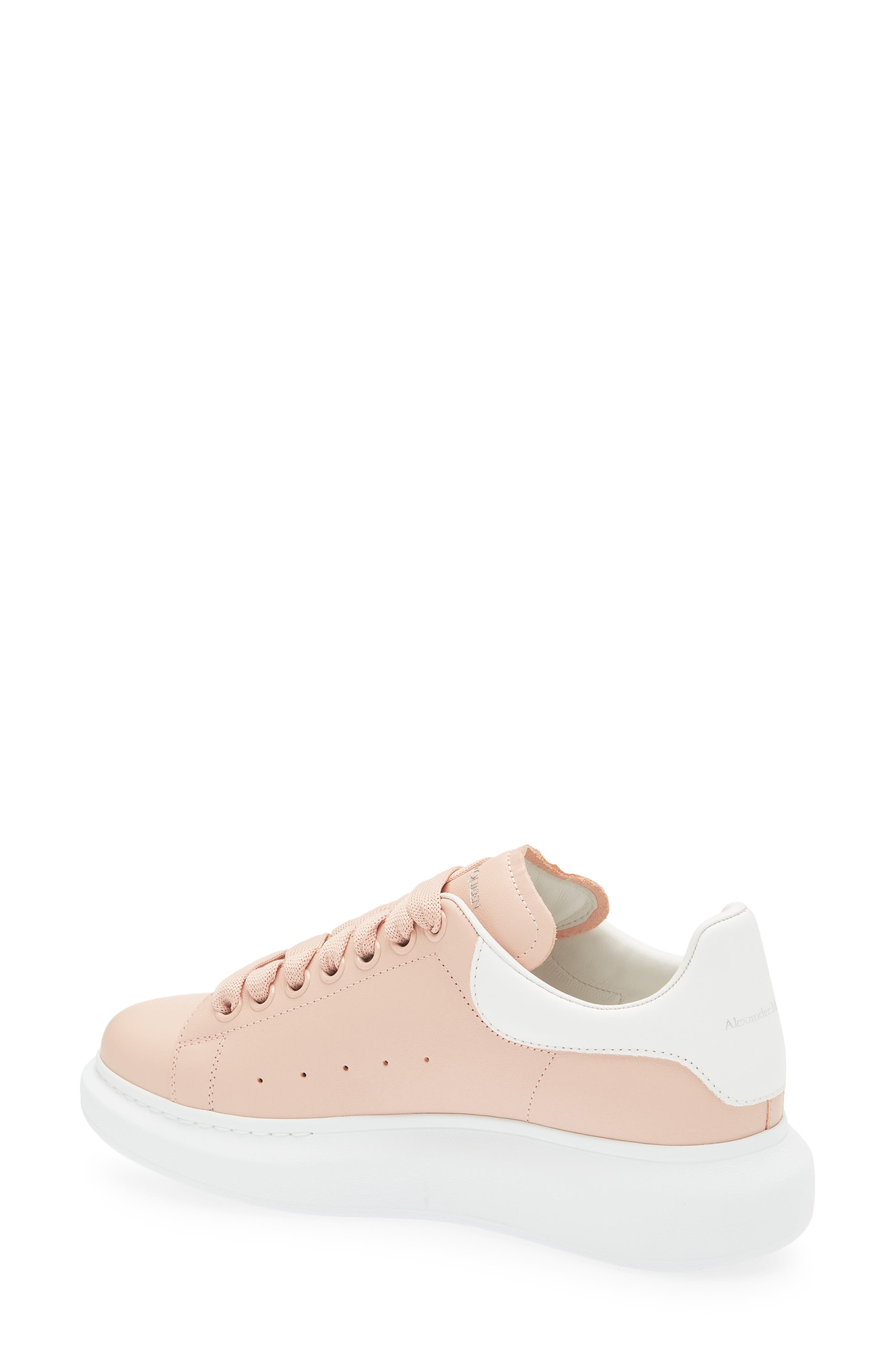 McQueen Oversize Sneaker in Petal/White at Nordstrom - 2