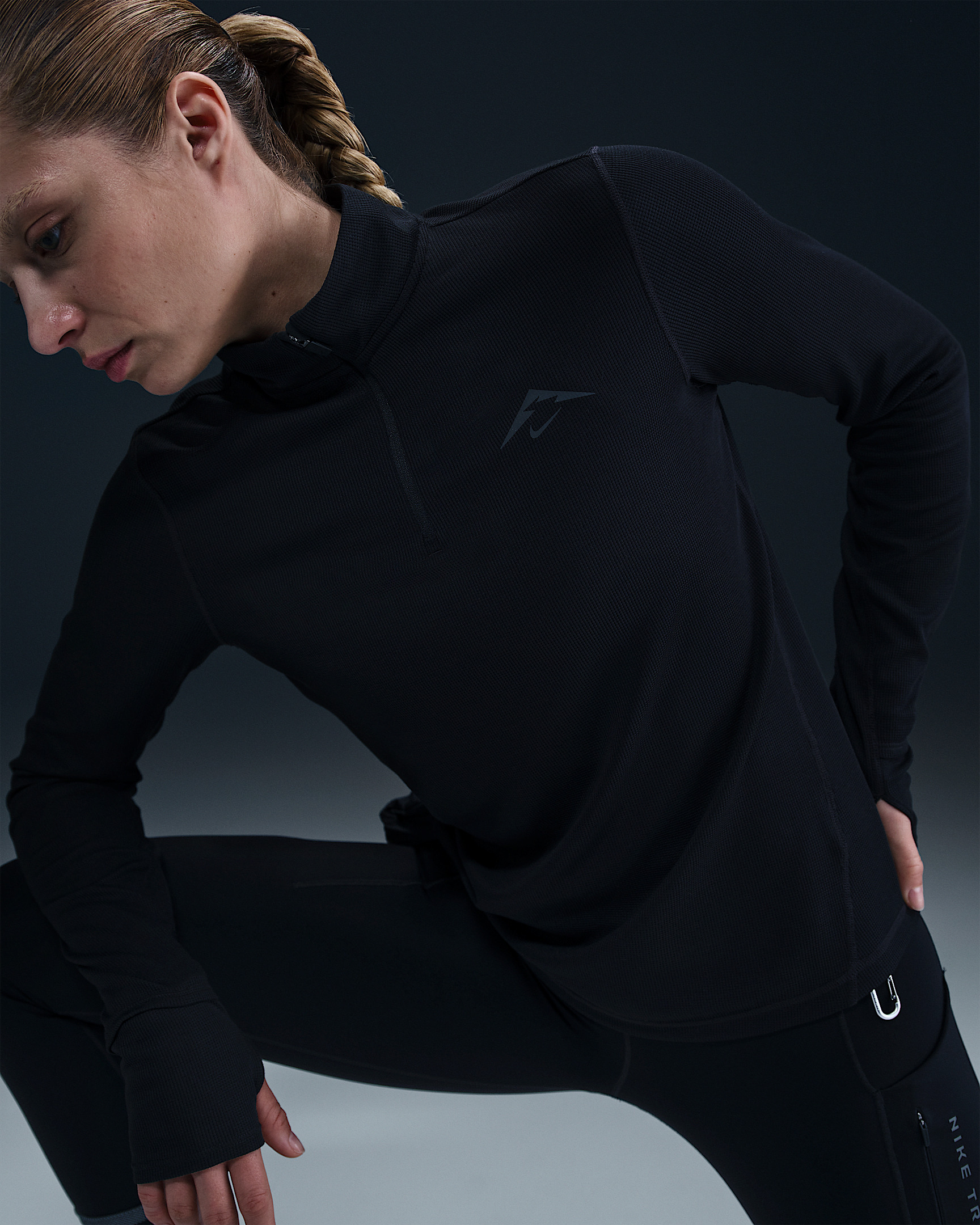 Nike Trail Women's Dri-FIT 1/4-Zip Running Mid-Layer Top - 3