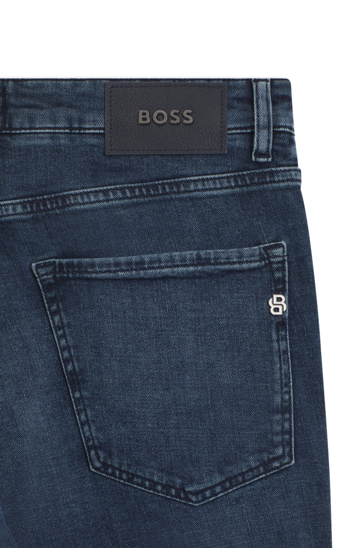MAINE REGULAR-FIT JEANS IN BLUE ITALIAN DENIM - 6