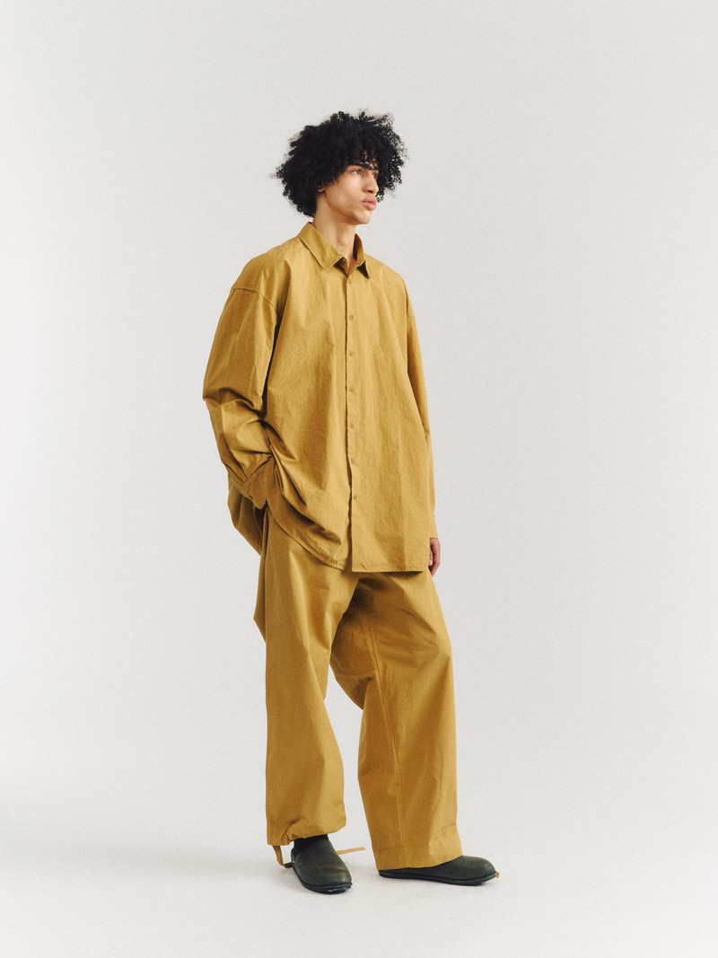 HAMNET SHIRT - PAPER COT - MUSTARD 1